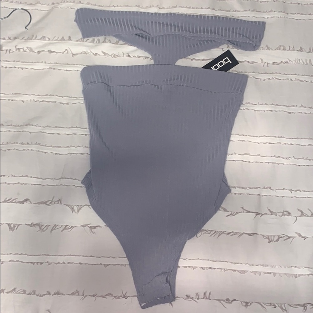 Grey Body suit